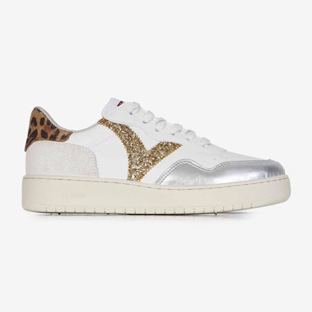 VICTORIA MADRID CHEETAH BLANCO/PLATEADO MUJER