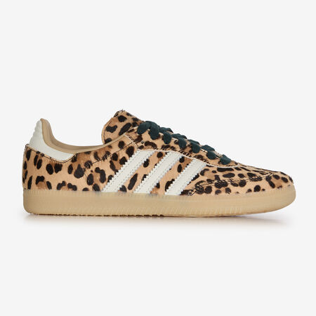 ADIDAS ORIGINALS samba SAMBA LEOPARD MARRÓN/NEGRO MUJER