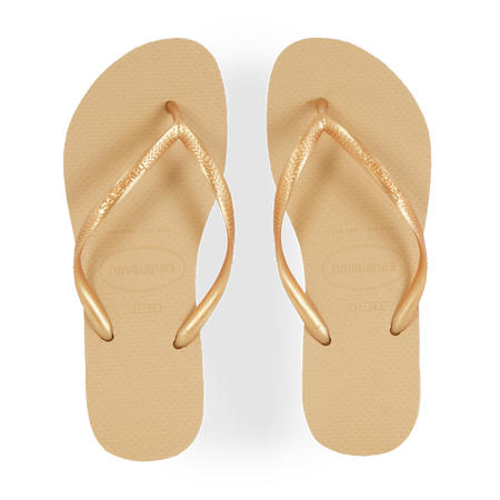 HAVAIANAS SLIM DORADO MUJER
