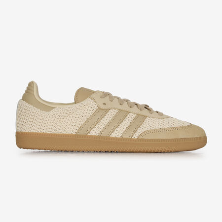 ADIDAS ORIGINALS samba SAMBA OG KNIT BEIGE/MARRÓN HOMBRE
