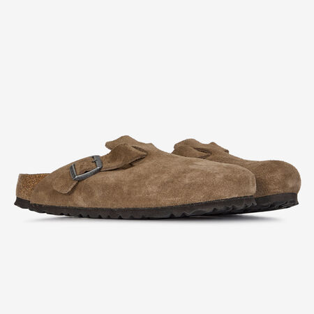 BIRKENSTOCK boston BOSTON SUEDE DARK TEA MARRÓN MUJER
