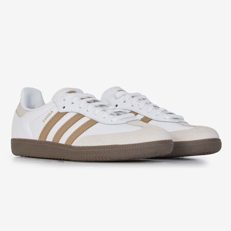 ADIDAS ORIGINALS samba SAMBA OG BLANCO/MARRÓN MUJER
