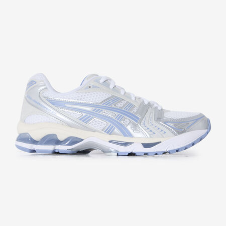 ASICS gel-kayano GEL-KAYANO 14 BLANC/ARGENT/BLEU MUJER