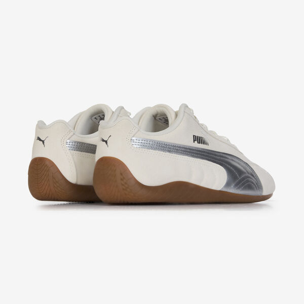 PUMA SPEEDCAT OG BEIGE/PLATEADO CORDONES NIÑOS