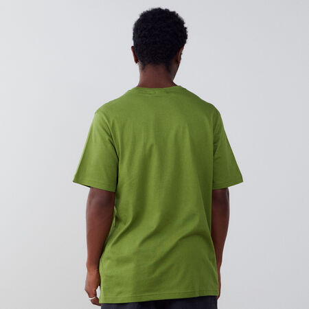 ADIDAS ORIGINALS TEE SHIRT ESSENTIAL VERDE/BLANCO HOMBRE