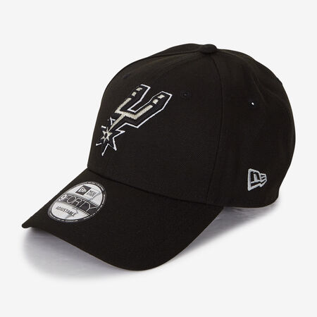NEW ERA 9FORTY SAN ANTONIO SPURS NEGRO HOMBRE