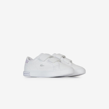LACOSTE POWERCOURT SIGNATURE CF BLANCO/MORADO BEBÉ