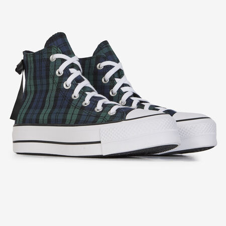 CONVERSE CHUCK TAYLOR ALL STAR LIFT HI AZUL/NEGRO MUJER