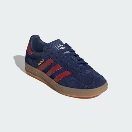 ADIDAS ORIGINALS gazelle GAZELLE INDOOR AZUL/ROJO JUNIOR