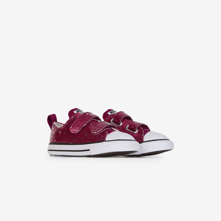 CONVERSE CHUCK TAYLOR ALL STAR OX CF GLITTER ROSA/BLANCO BEBÉ
