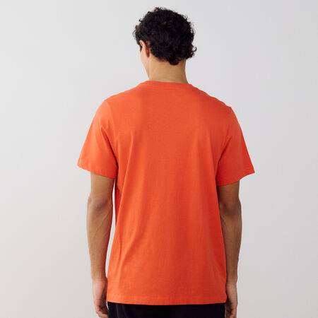 NIKE TEE SHIRT CLUB NARANJA/BLANCO HOMBRE