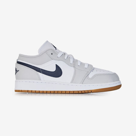 JORDAN AIR JORDAN 1 LOW BLANCO/GRIS JUNIOR