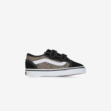 VANS old skool OLD SKOOL V NEGRO/LEOPARDO BEBÉ