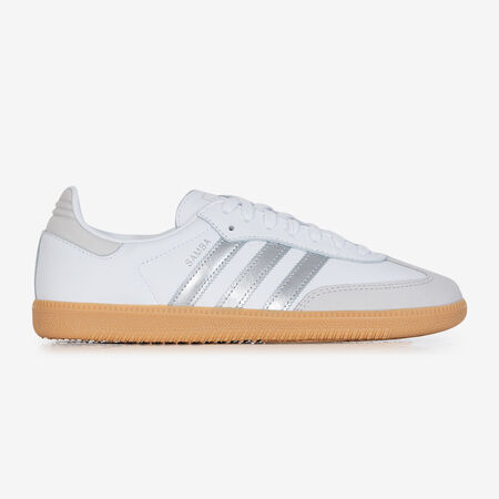 SAMBA OG : BLANCO/PLATEADO