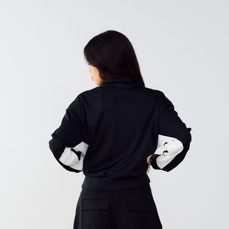 JORDAN JACKET TRACKTOP CORE NEGRO/BLANCO MUJER