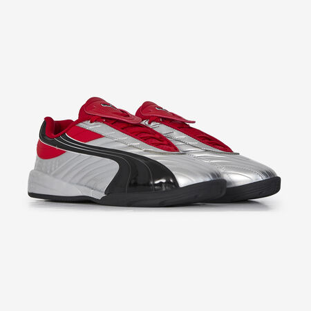 PUMA V-S2 PLATEADO/ROJO JUNIOR
