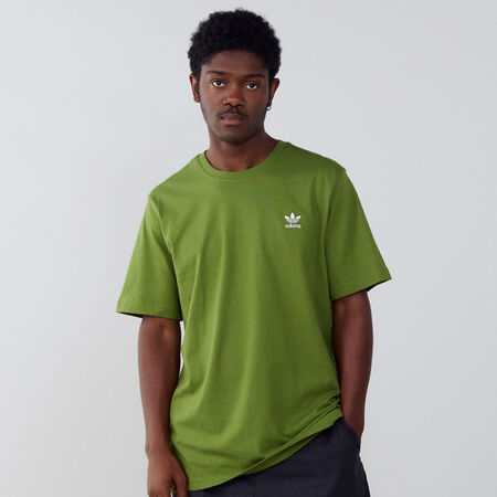 ADIDAS ORIGINALS TEE SHIRT ESSENTIAL VERDE/BLANCO HOMBRE
