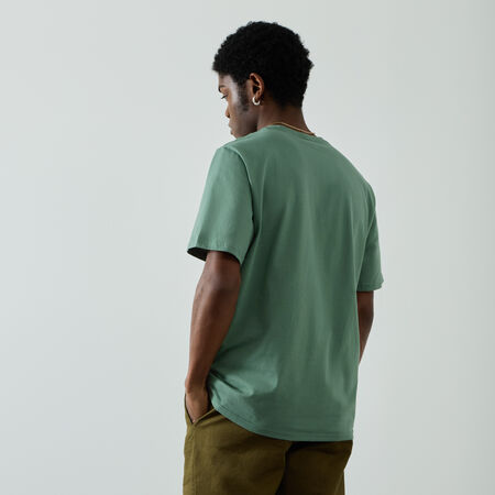 CONVERSE TEE SHIRT STAR CHEVRON EMBROIDERED VERT HOMBRE
