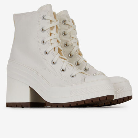 CONVERSE chuck 70 CHUCK 70 DE LUXE HEEL BLANCO MUJER