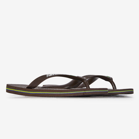 HAVAIANAS BRASIL LOGO MARRÓN MUJER