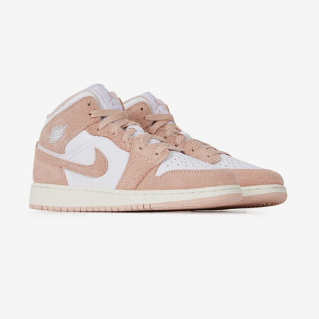 JORDAN air jordan 1 AIR JORDAN 1 MID BLANCO/ROSA JUNIOR