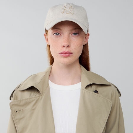 NEW ERA 9TWENTY WOMEN NY MELTON LUXE BEIGE MUJER