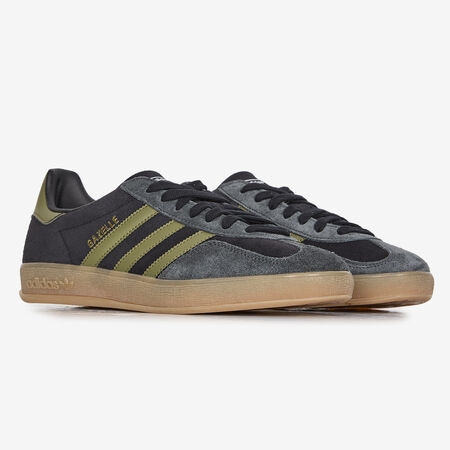 ADIDAS ORIGINALS gazelle GAZELLE INDOOR NEGRO/CAQUI HOMBRE