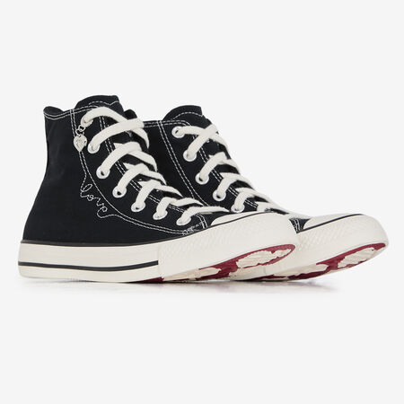 CONVERSE CHUCK TAYLOR HI NEGRO/BLANCO MUJER