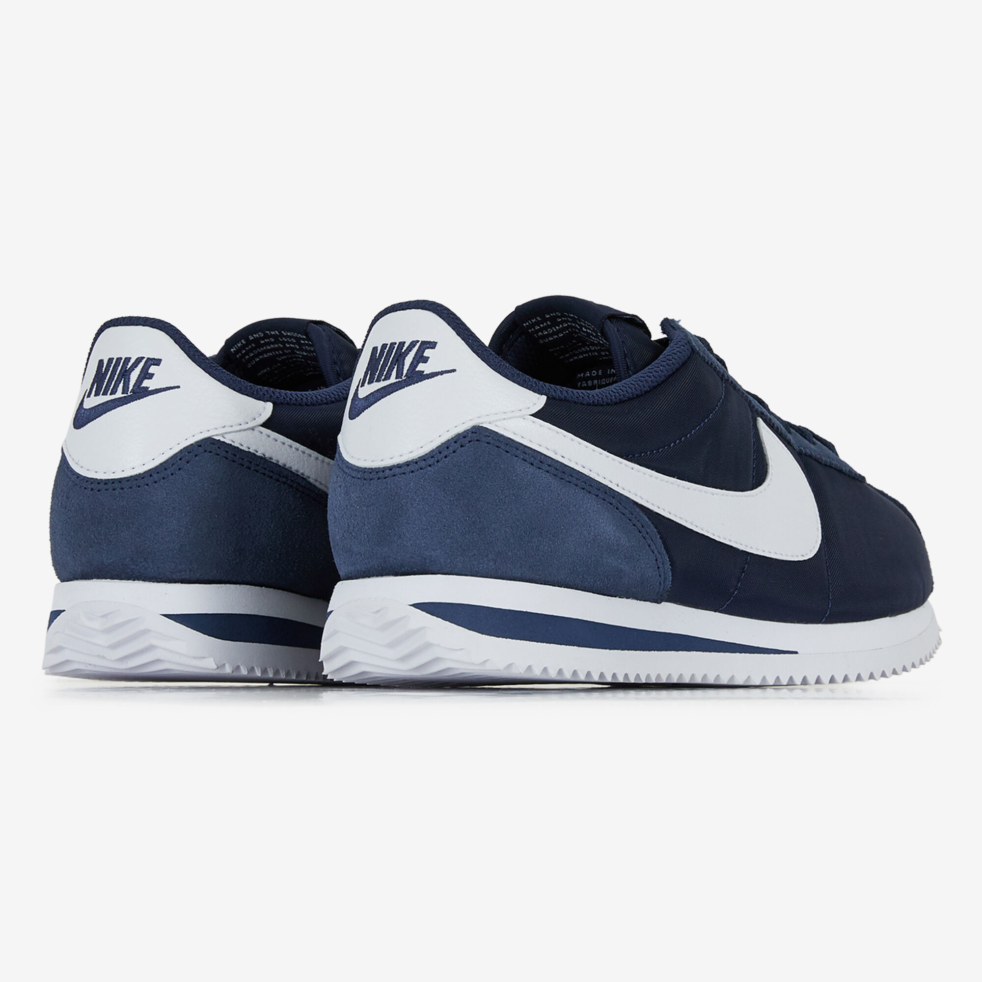 NIKE CORTEZ NYLON AZUL MARINO BLANCO SNEAKERS MUJER Courir.es