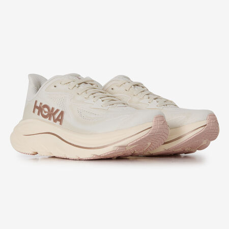HOKA CLIFTON 10 BEIGE MUJER