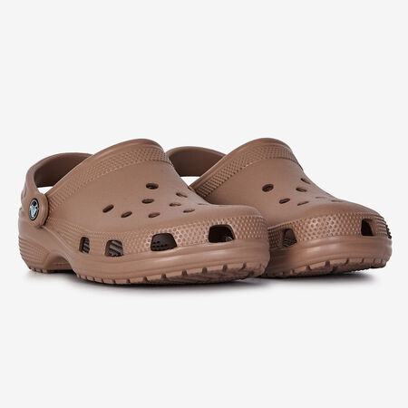 CROCS CLASSIC CLOG MARRÓN MUJER