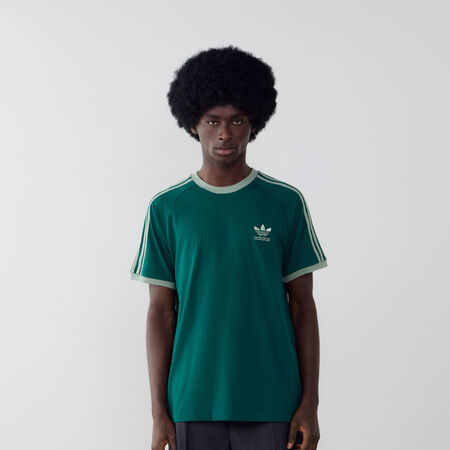 ADIDAS ORIGINALS TEE SHIRT 3 STRIPES VERDE HOMBRE