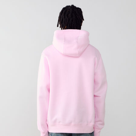 NIKE HOODIE CLUB SMALL LOGO ROSA HOMBRE