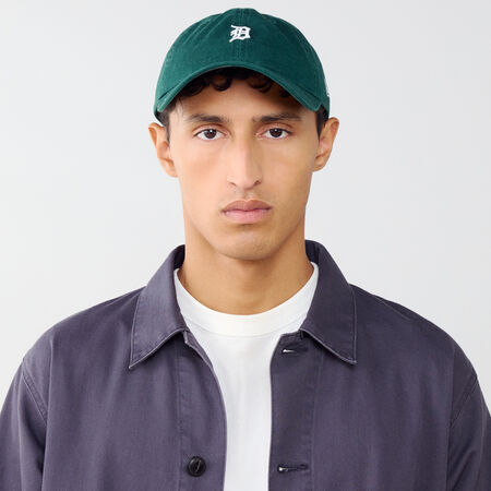 NEW ERA 9TWENTY DETROIT TIGERS MINI WASHED VERDE/BLANCO HOMBRE