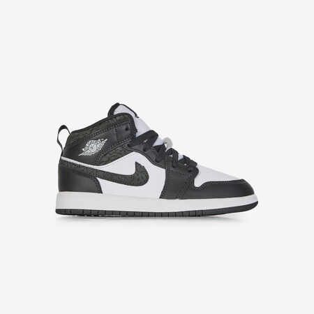 JORDAN AIR JORDAN 1 MID BLANCO/NEGRO INFANTIL