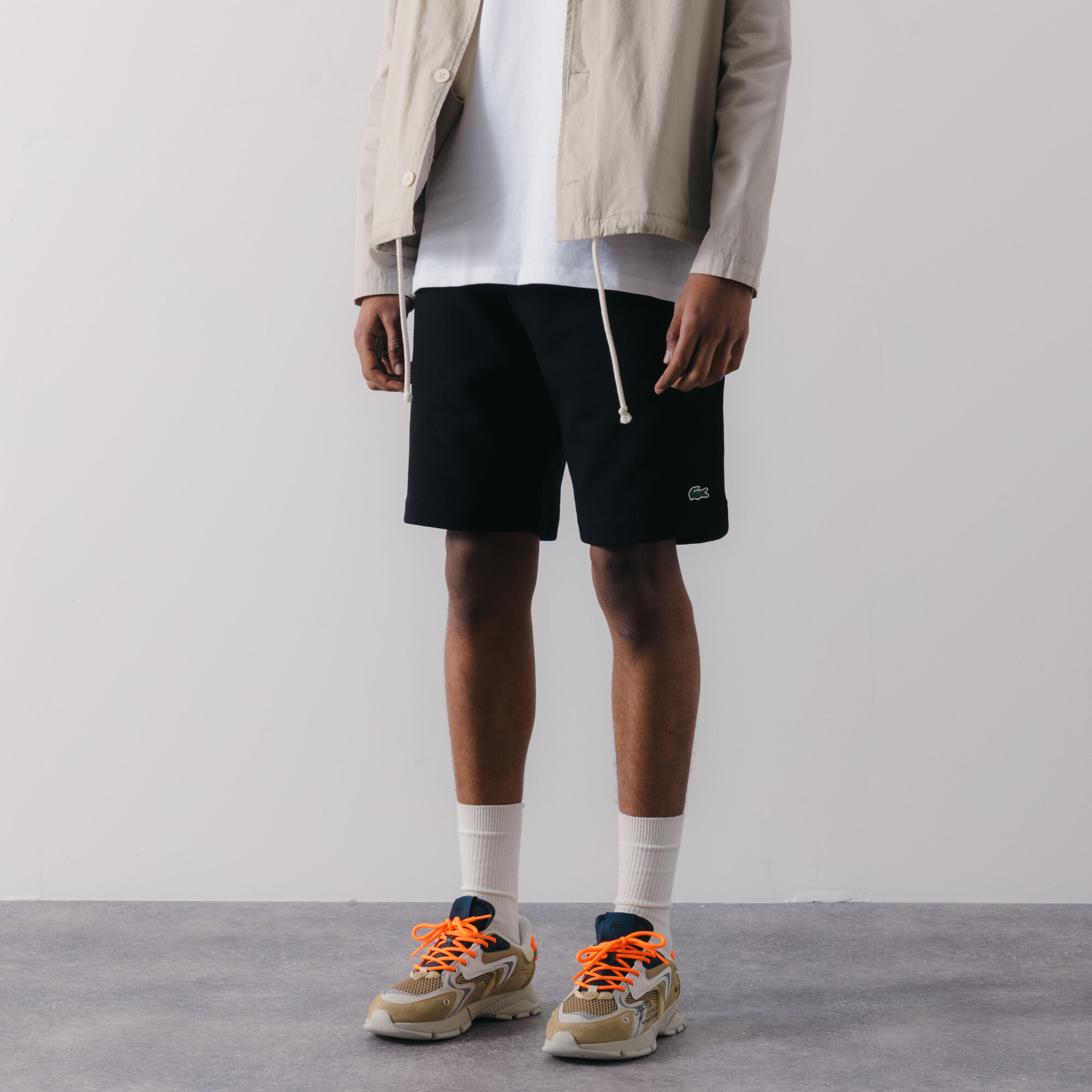 Short shop con zapatillas