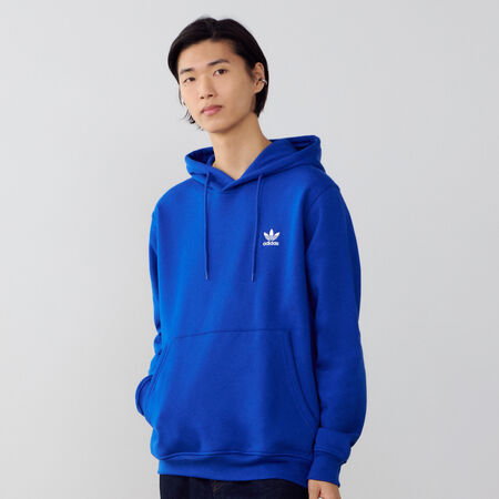ADIDAS ORIGINALS HOODIE ESSENTIAL TREFOIL AZUL HOMBRE