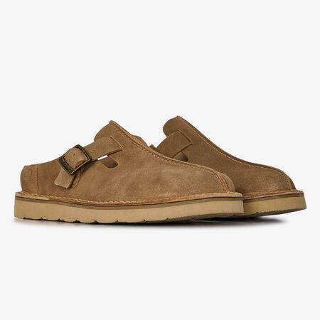 CLARKS SOLSBURY MULE BEIGE HOMBRE