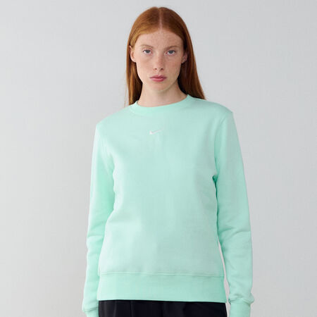NIKE SWEAT CREW CLUB CENTERED LOGO VERDE MUJER