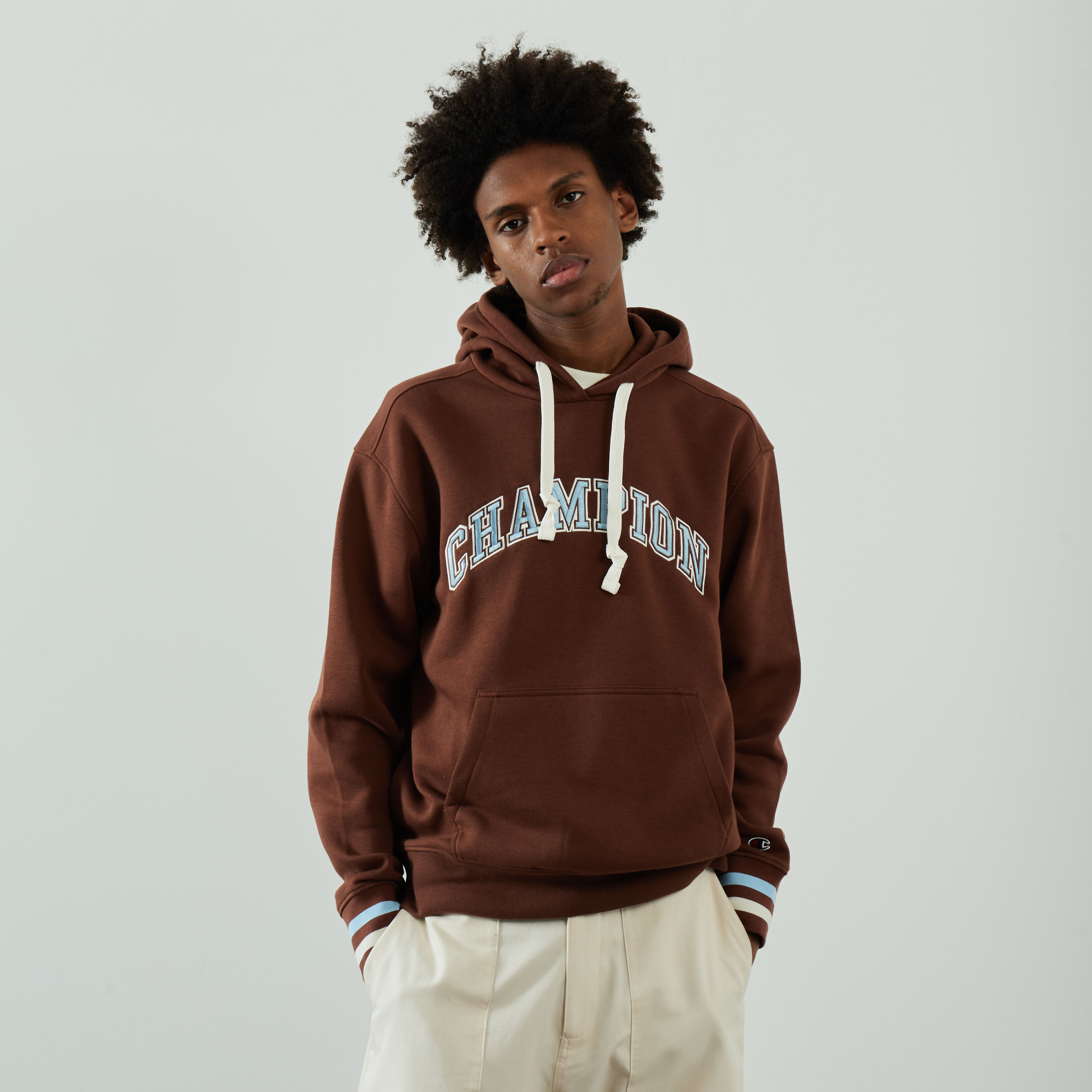 Sudadera marron champion best sale