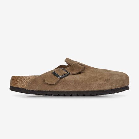 BIRKENSTOCK boston BOSTON SUEDE DARK TEA MARRÓN MUJER