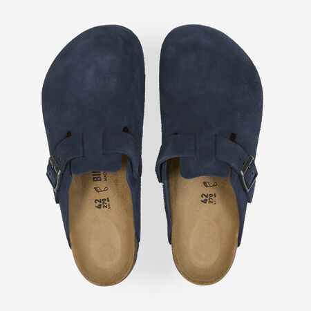 BIRKENSTOCK BOSTON SUEDE NEW NAVY AZUL MARINO HOMBRE