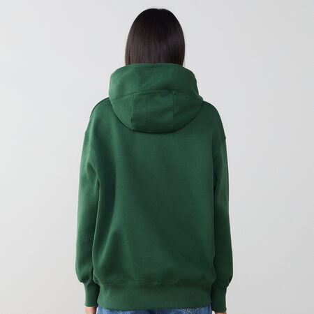 NIKE HOODIE PHOENIX OS HDY VERDE/BEIGE MUJER