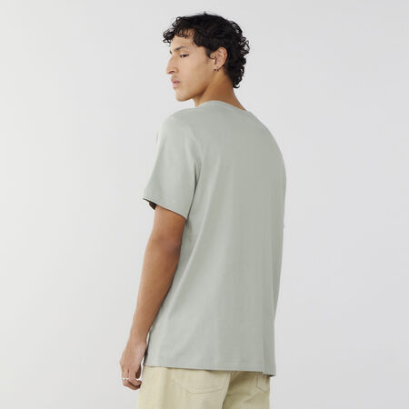 NIKE TEE SHIRT CLUB VERT/BLANC HOMBRE