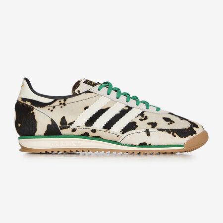 ADIDAS ORIGINALS sl 72 SL 72 COW PONY HAIR BLANCO/MARRÓN MUJER