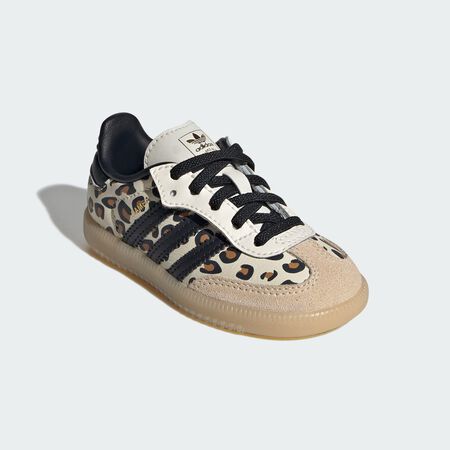 ADIDAS ORIGINALS samba SAMBA OG EL LEOPARD BEIGE/NEGRO BEB&Eacute;