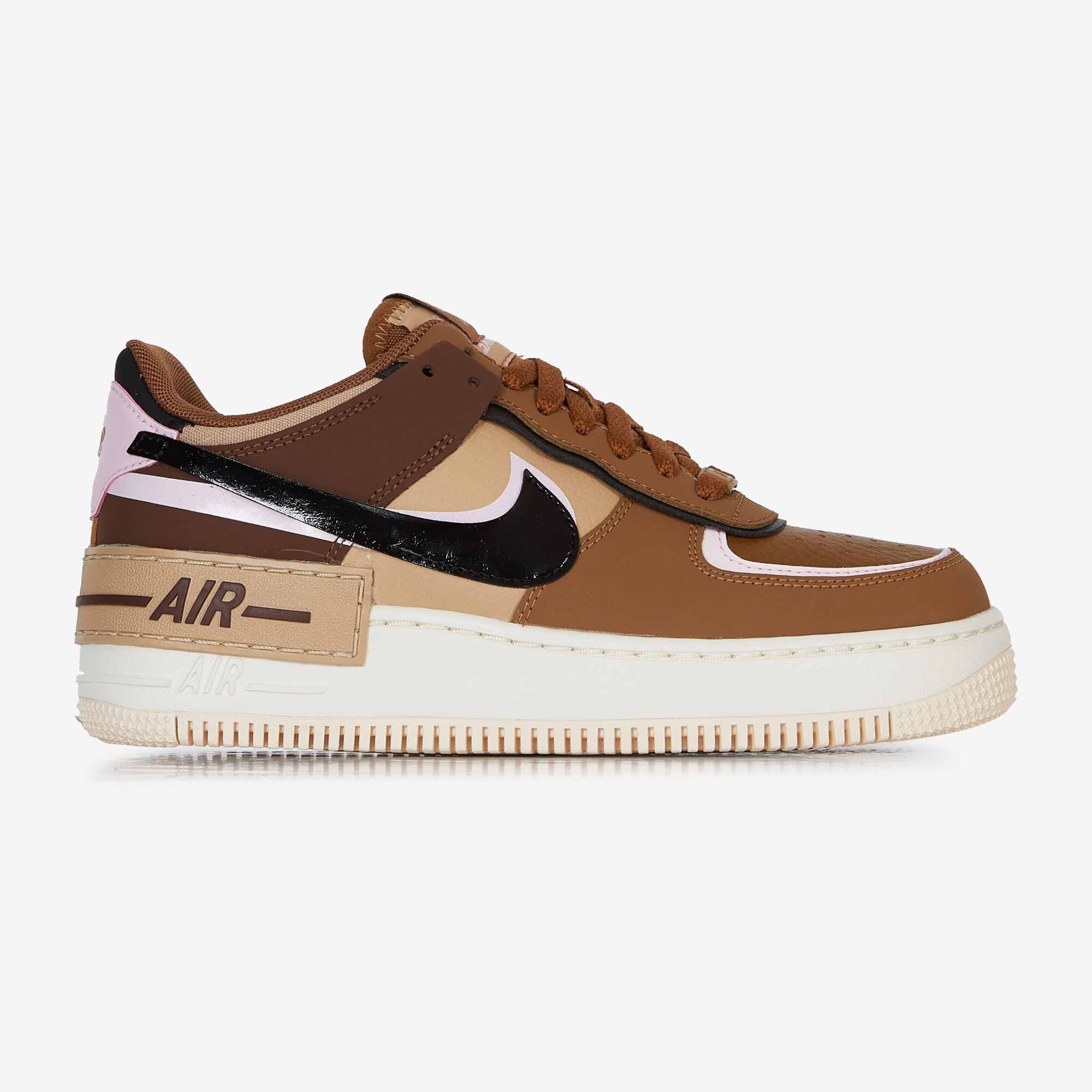 Nike air force 1 mid mujer marron discount