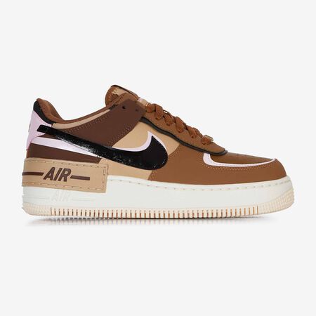 NIKE air force 1 AIR FORCE 1 SHADOW MARRÓN/ROSA MUJER