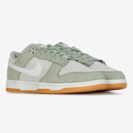 NIKE dunk DUNK LOW SUEDE VERDE/GOMA HOMBRE