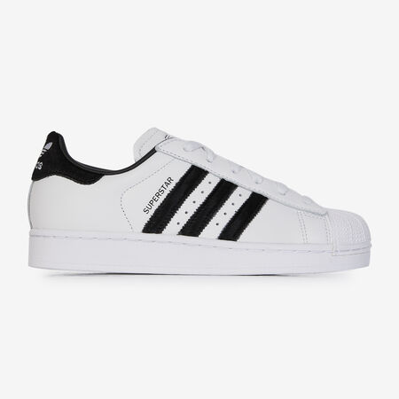 SUPERSTAR II PONY HAIR : BLANCO/NEGRO